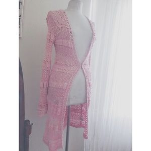 free people duster sweater